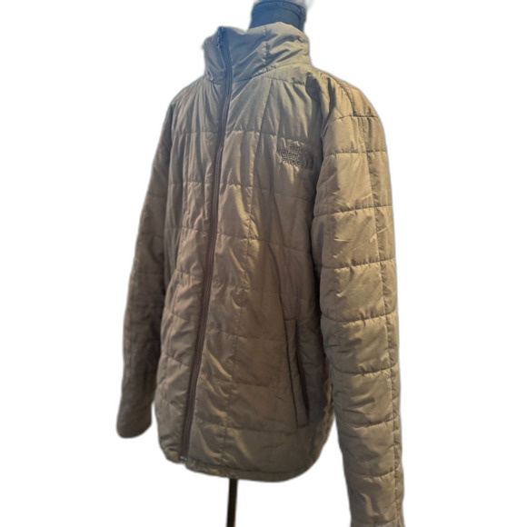 🧥 Men’s The North Face PrimaLoft Jacket Olive Green Size Small - Picture 3 of 9